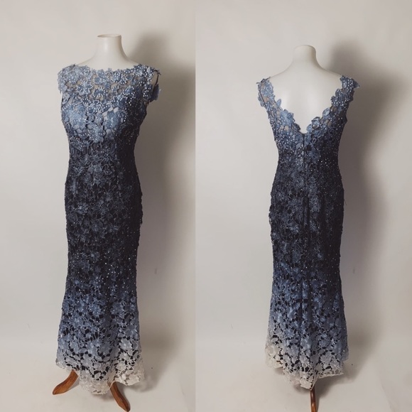 Montage by Mon Cheri Lace Ombré Mother of the Bride gown - Picture 10 of 17